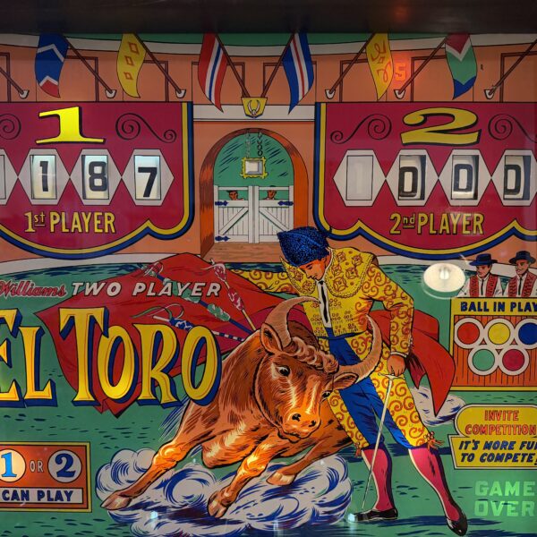 El Toro, 1963, Williams