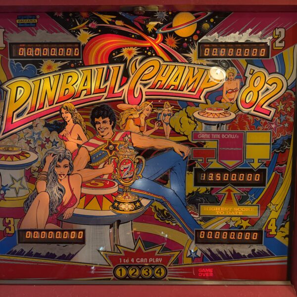Pinball Champ ´82, 1982, Zaccaria
